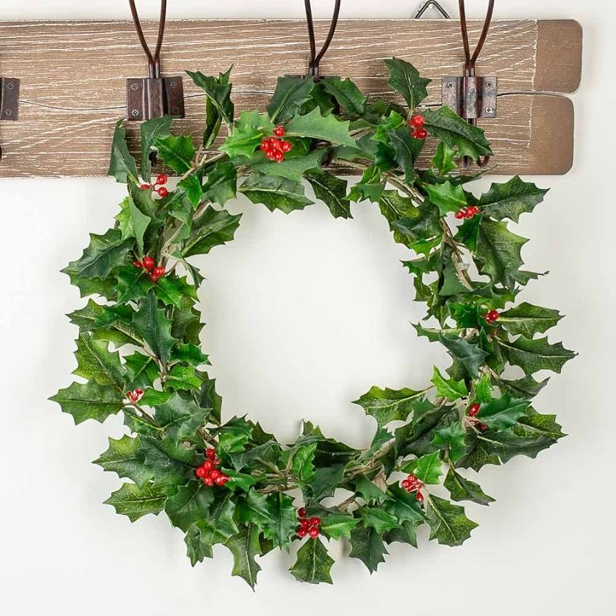 Christmas Holly Wreath