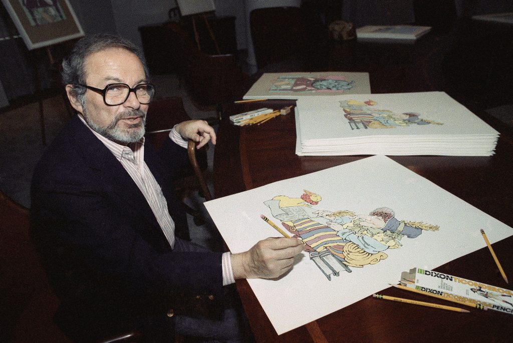 Maurice Sendak At Work