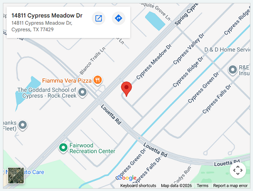 Map to Johnson's Christmas Corner