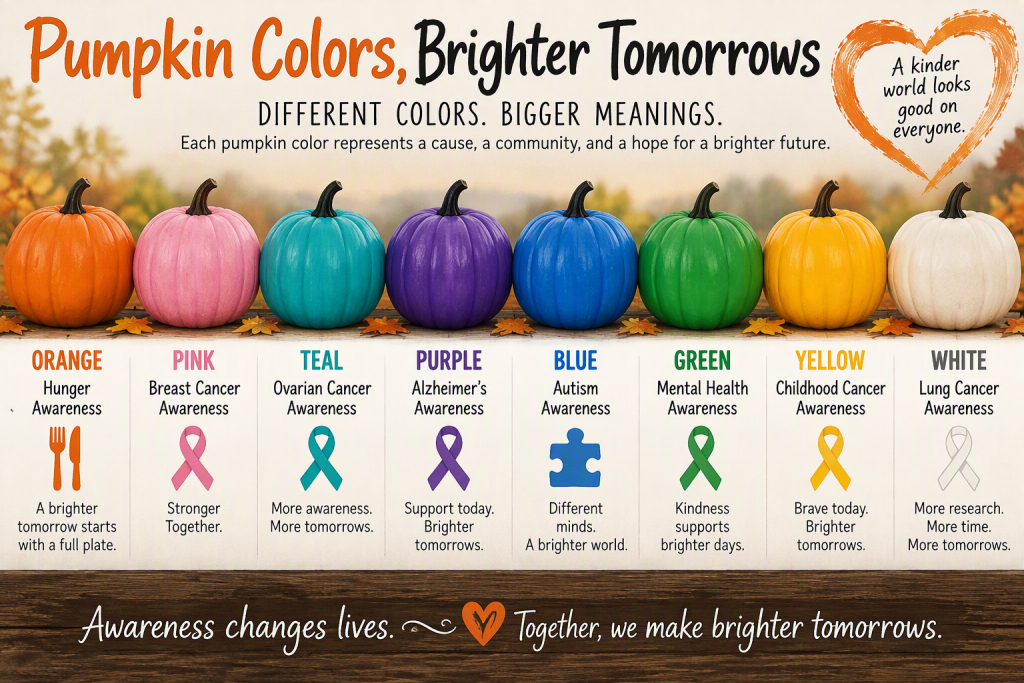 Pumpkin Colors, Brighter Tomorrows